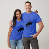 古代の芸術家 - 先史時代のバッファロー Tシャツ (ユニセックス)