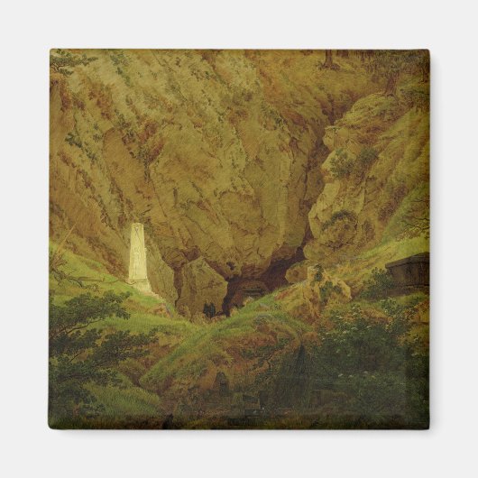 古代の英雄の墓， 1812 マグネット (正面)