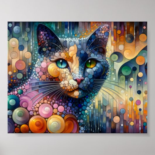 古代の茶人ポートレート ポスター (正面)