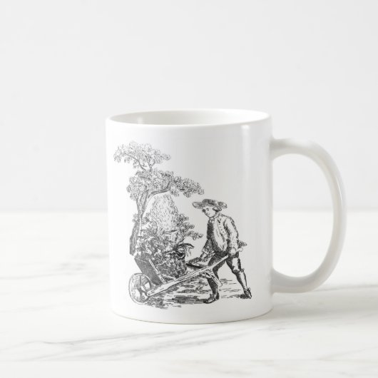 古代の農村美術 コーヒーマグカップ (右)