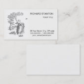 古代の農村美術 名刺 (正面/裏面)