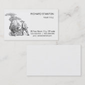 古代の農村美術 名刺 (正面/裏面)