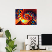 古代の過去の影 – ポスター (ホームオフィス)