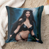 古代の遺跡の妖精の女神 クッション (ブランケット)