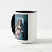 古代の遺跡の妖精の女神 マグカップ (正面左)