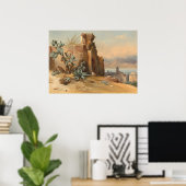 古代の遺跡の近くメッシーナ – レモンドファインアート ポスター (ホームオフィス)