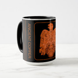 古代の銅のペオリア・ファルコン修復マグカップ マグカップ