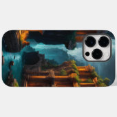 古代の風呂屋 - 神話のプール Case-Mate iPhoneケース (裏面 (横))