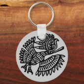 古代の鳥 – キーチェーン (正面)