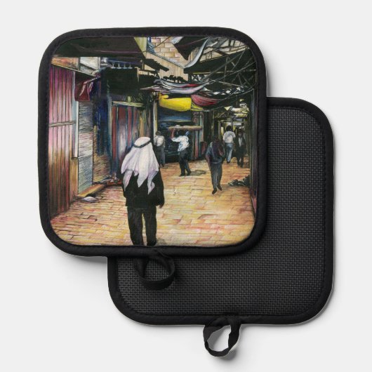 古代を通って家を歩く 鍋敷き (正面/裏面)