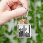 古代アイルランド高十字架 キーホルダー (手)