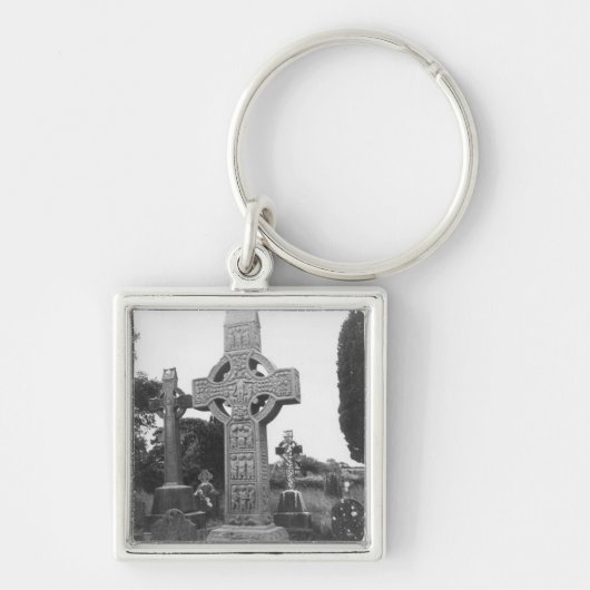 古代アイルランド高十字架 キーホルダー (正面)