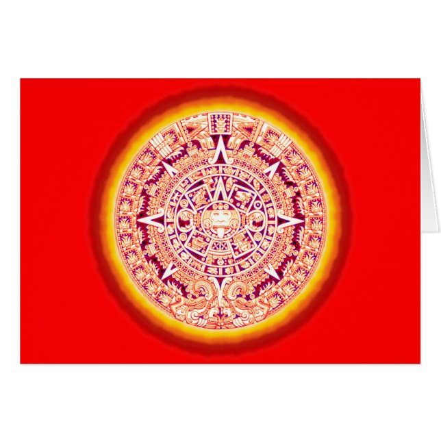 古代アステカなカレンダー (正面横)