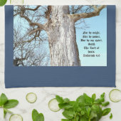 古代アッシュゼカリヤ4:6 キッチンタオル (折り畳み)