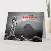 古代アッシリアで折り畳まれたグリーティングカード カード (正面)