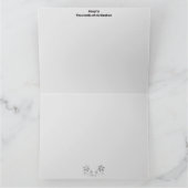 古代アッシリアで折り畳まれたグリーティングカード カード (内部)