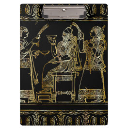 古代アッシリアの饗宴 アンティーク風 クリップボード