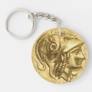古代アテナコイン キーホルダー