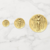 古代アテナコイン コンフェッティ (裏面)