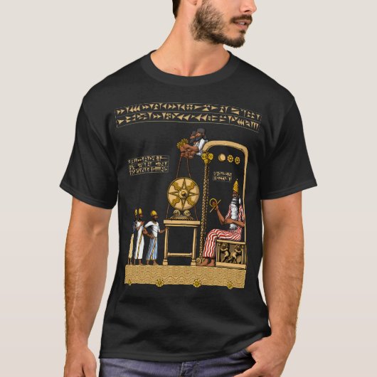 古代アヌンナキのタブレット Tシャツ (正面)