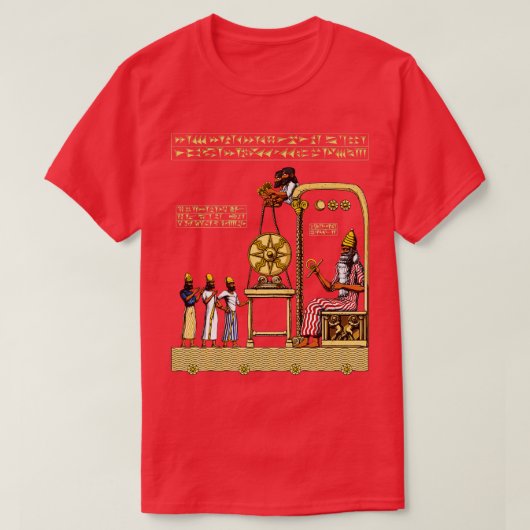 古代アヌンナキ神話 Tシャツ (デザイン正面)