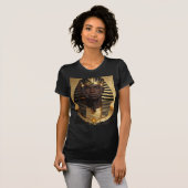 古代アフリカの王 モダンアート Tシャツ (正面フル)
