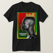 古代アフリカの諺 Tシャツ (デザイン正面)