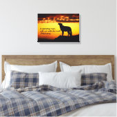 古代アメリカのインドの諺 キャンバスプリント (インサイチュ (寝室))