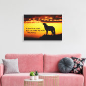 古代アメリカのインドの諺 キャンバスプリント (インサイチュ (リビング))