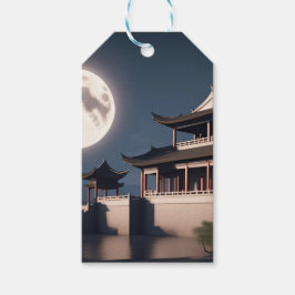 古代アロー塔建物 ギフトタグ