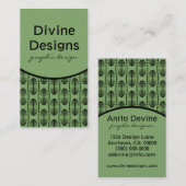 古代アーチズ名刺、賢人 名刺 (正面/裏面)