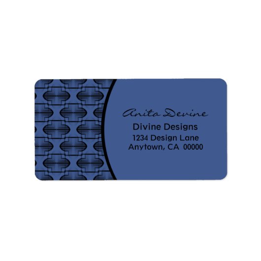 古代アーチ住所 シール (正面)