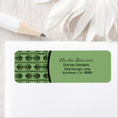 古代アーチ差出人住所ラベル ラベル (インサイチュ)