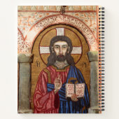 古代イエスモザイク ノートブック (裏面)