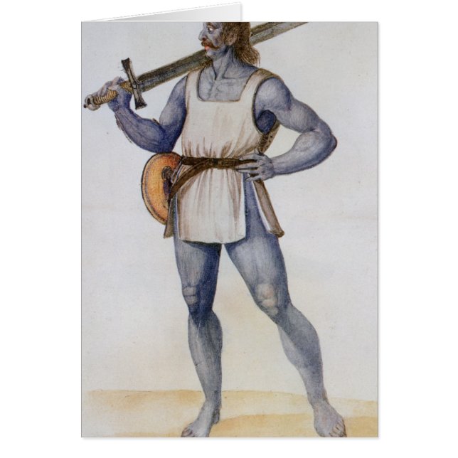 古代イギリスの人 (正面)