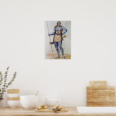 古代イギリス人女性 ポスター (キッチン)