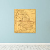 古代イギリス キャンバスプリント (インサイチュ (ウッドフロア))