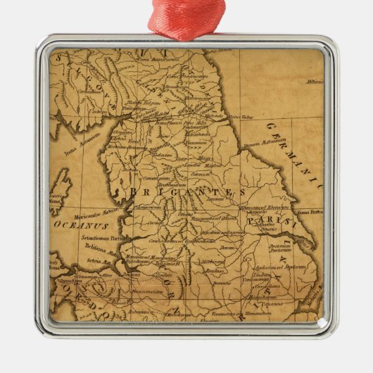 古代イギリス メタルオーナメント (正面)