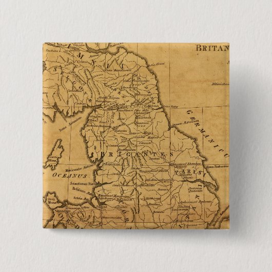 古代イギリス 缶バッジ (正面)