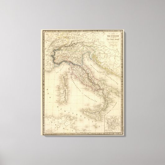 古代イタリア2 キャンバスプリント (正面)