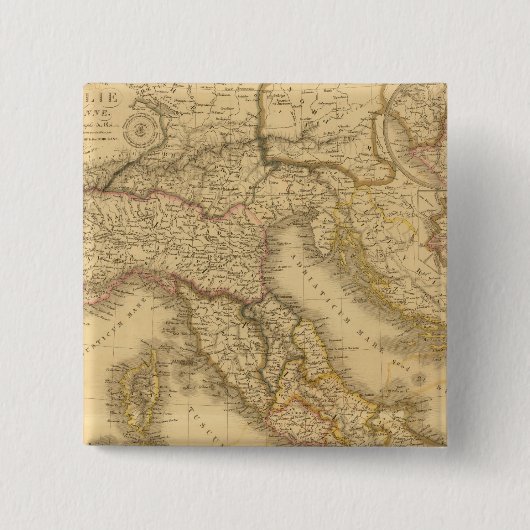 古代イタリア2 缶バッジ (正面)