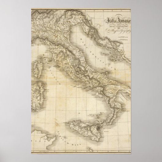 古代イタリア ポスター (正面)