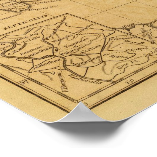 古代イタリア ポスター (角)