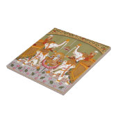 古代インドのVISHNU絵画の主のヒンズー教神 タイル (側面)