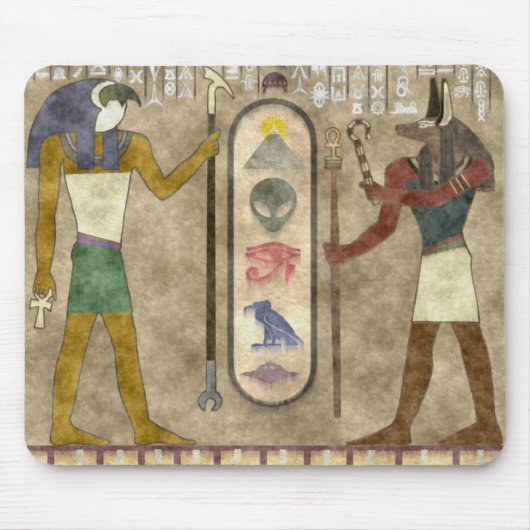 古代エイリアンのマウスパッド マウスパッド (正面)