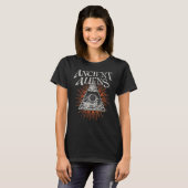 古代エイリアンデザイン前史理論ピラミッドU Tシャツ (正面フル)