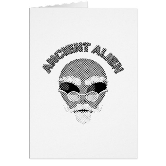 古代エイリアンヘッドニュースプリント (正面)