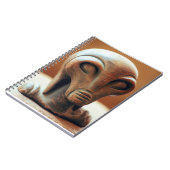 古代エイリアン像 ノートブック (左側)