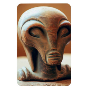 古代エイリアン像 マグネット