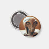 古代エイリアン像 マグネット (正面/裏面)